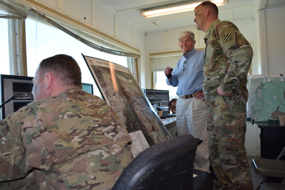 War Paint Troopers host special guest during gunnery