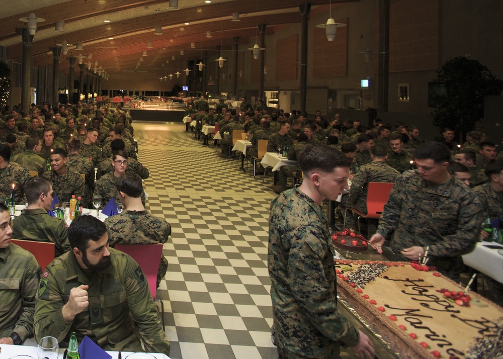 U.S. Marines in Norway celebrate 241st birthday