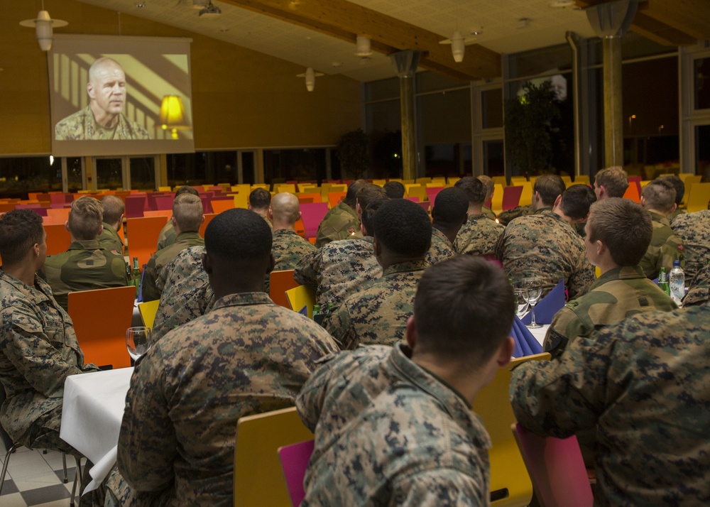 U.S. Marines in Norway celebrate 241st birthday