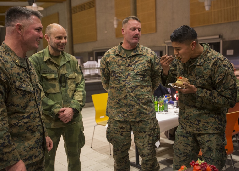 U.S. Marines in Norway celebrate 241st birthday