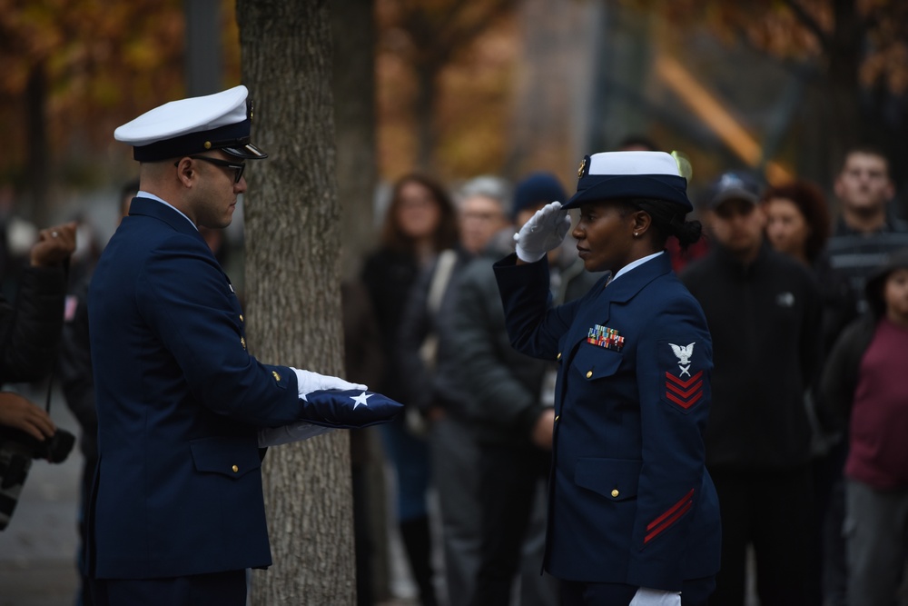 2016 New York Veterans Day Parade Grand Marshal Ceremony