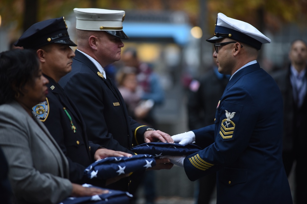 2016 New York Veterans Day Parade Grand Marshal Ceremony