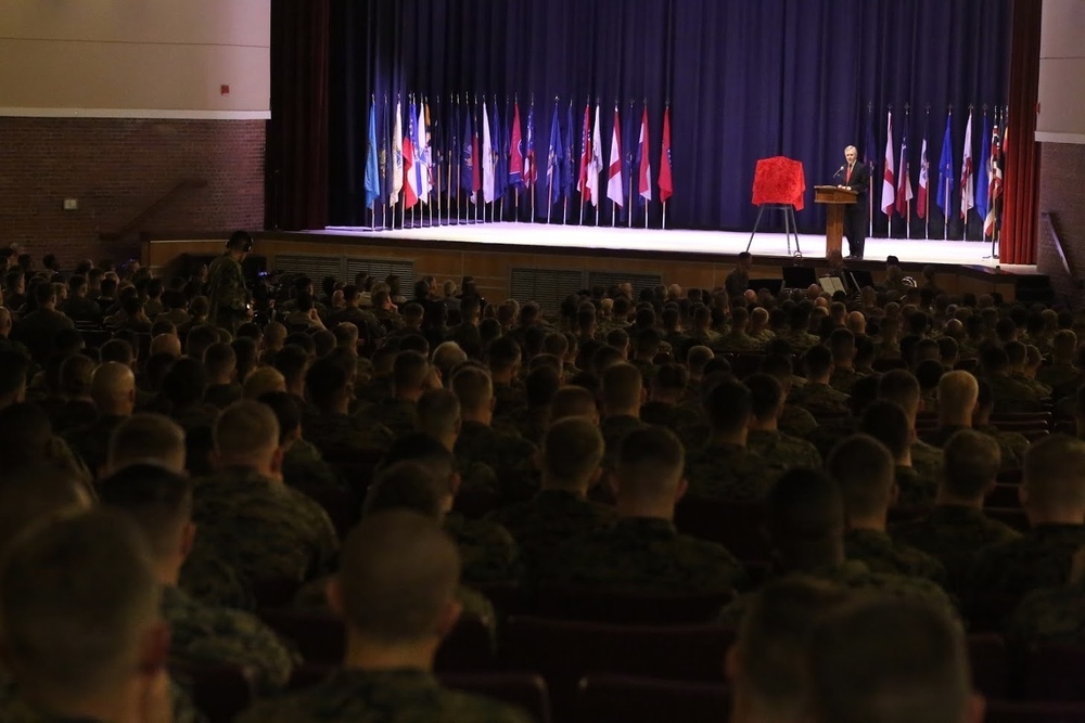 Secretary of the Navy names Navy Destroyer after first African-American Marine aviator and general officer