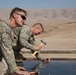 Platoon Assembly Area 14 firing line