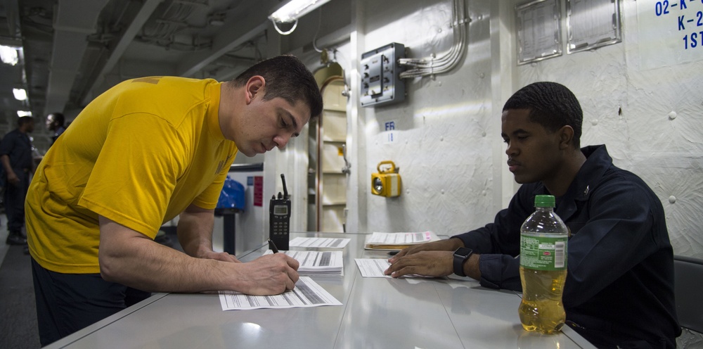 Dwight D. Eisenhower deployment