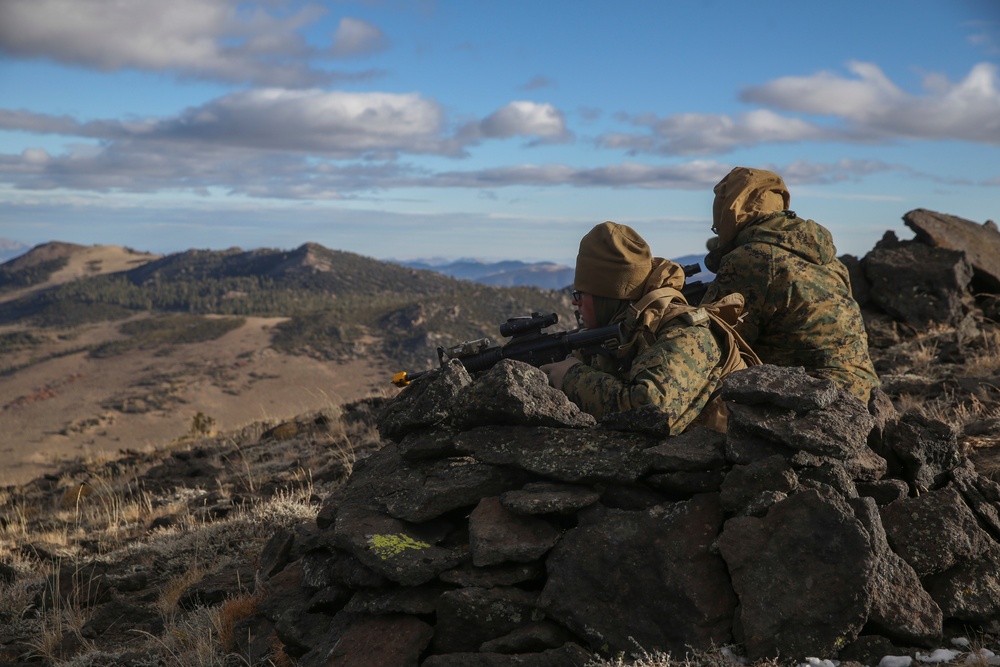 3rd Battalion 4th Marine Regiment takes to the mountains
