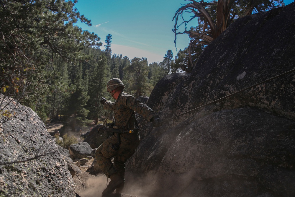 3rd Battalion 4th Marine Regiment takes to the mountains