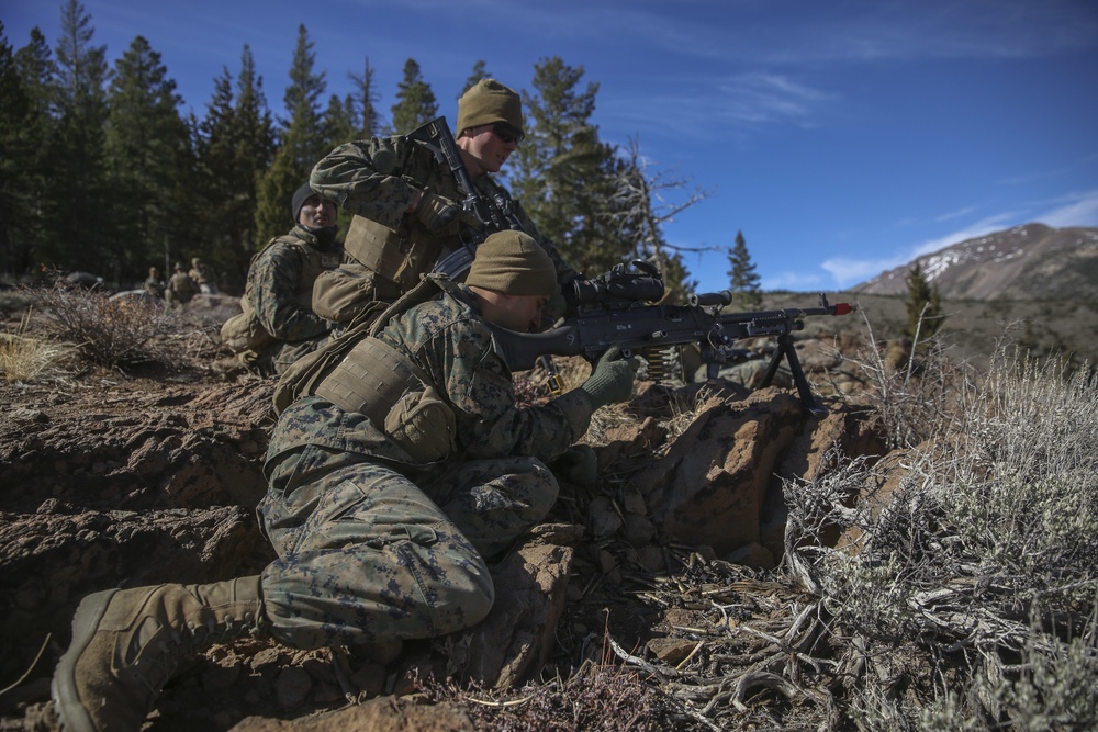 3rd Battalion 4th Marine Regiment takes to the Mountains