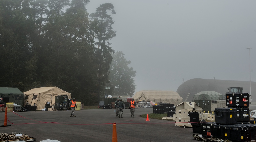 1st CBCS participates in exercise Healthy Thunder