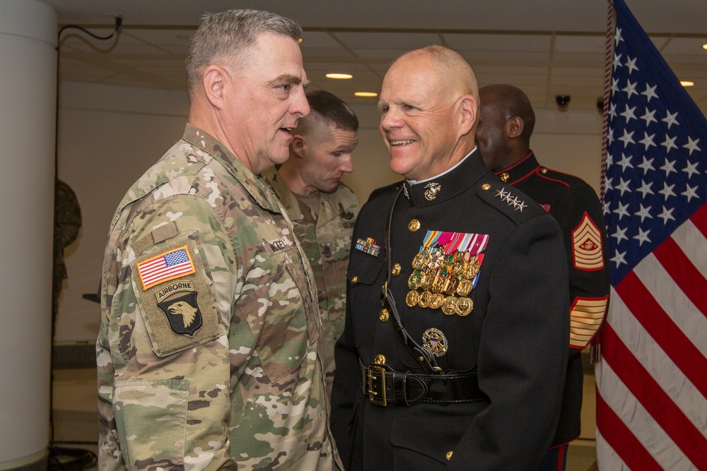 Pentagon Cake Cutting Ceremony