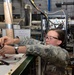 AFIT student conducts gas turbine engine tests