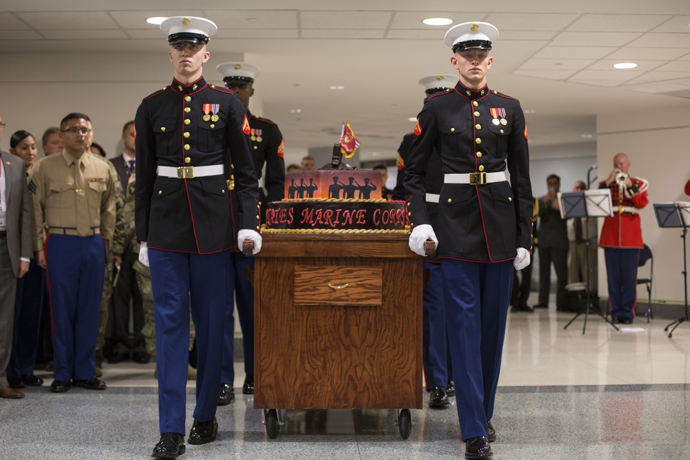 DVIDS - Images - Headquarters Marine Corps Cake Cutting [Image 3 of 6]