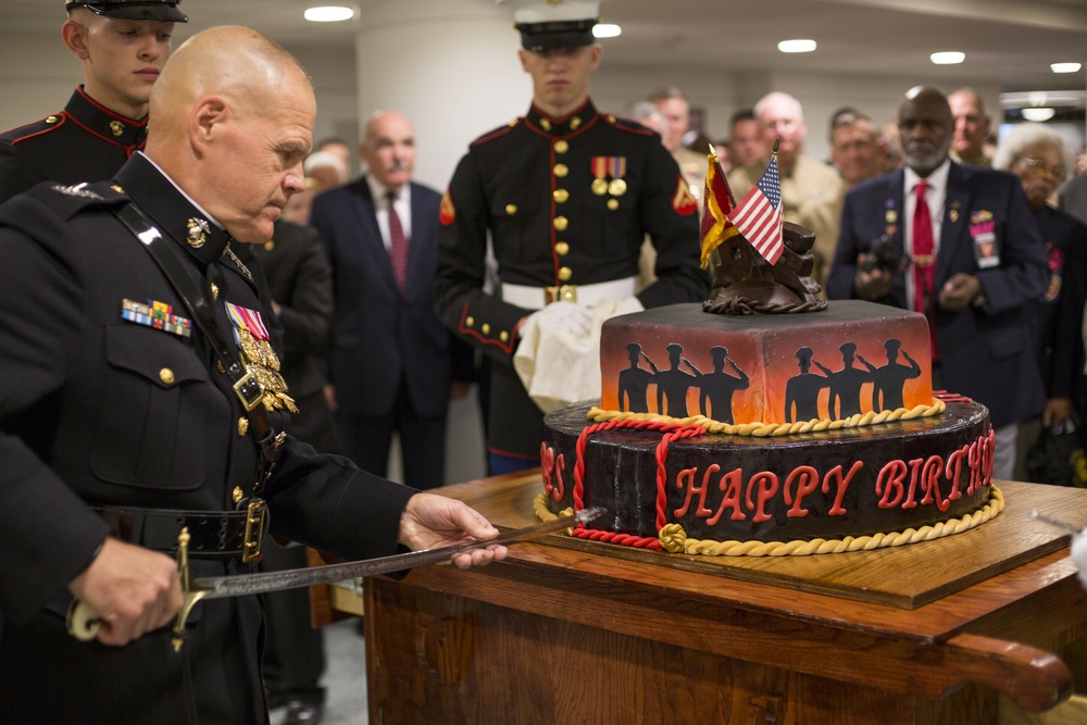 Headquarters Marine Corps Cake Cutting