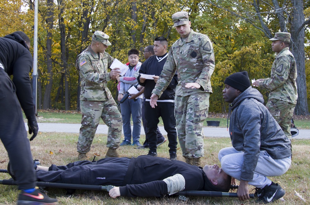 Recruit Sustainment Program trains at Camp Smith