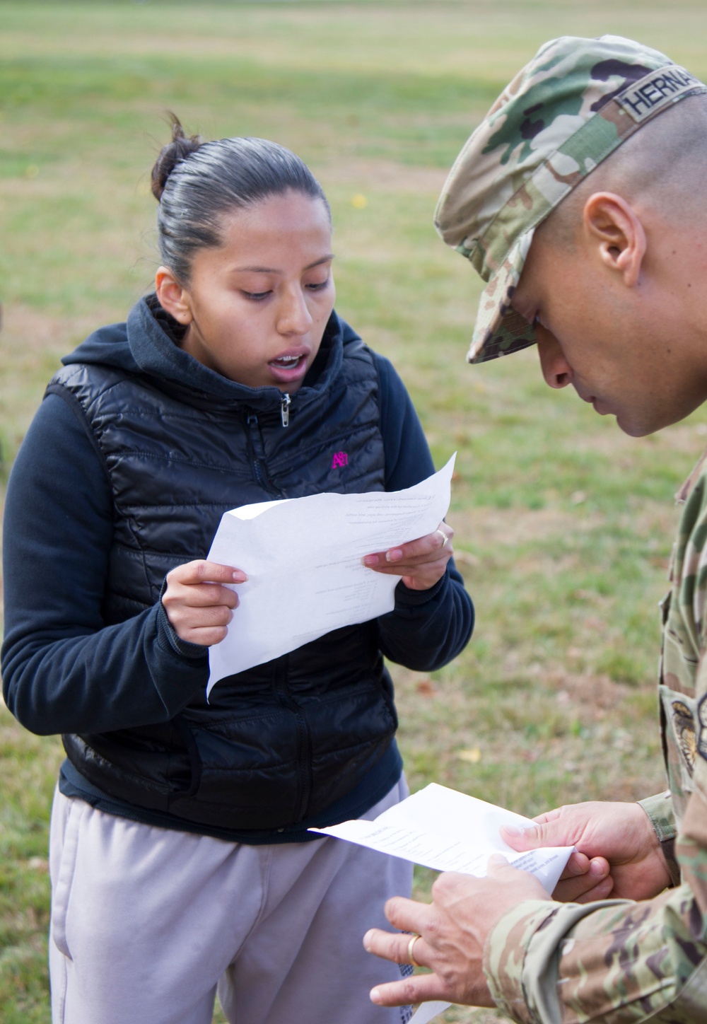 Recruit Sustainment Program training at Camp Smith