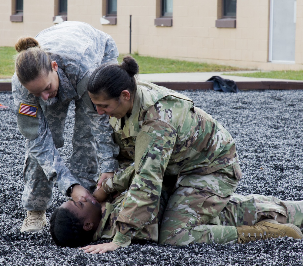 Recruit Sustainment Program training at Camp Smith