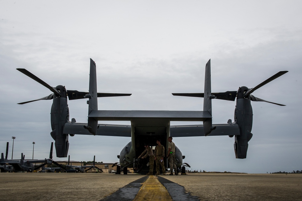 Osprey flight engineers ensure readiness