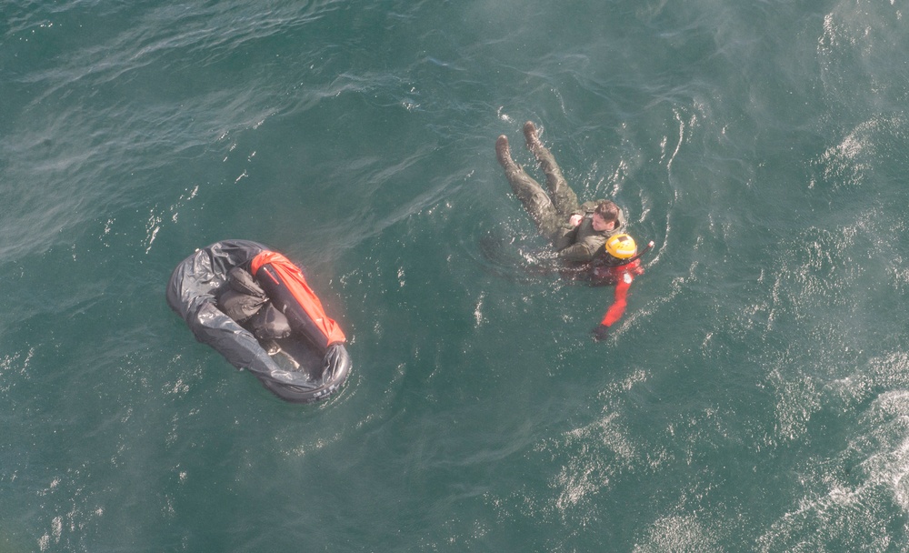 Coast Guard, Air Force conduct water rescue exercise off Georgia coast