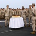 22nd MEU Marines Celebrate Birthday aboard USS Wasp