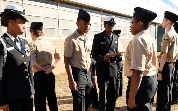 IW Student Returns to High School NJROTC