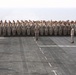 22nd MEU Marines Celebrate Birthday aboard USS Wasp