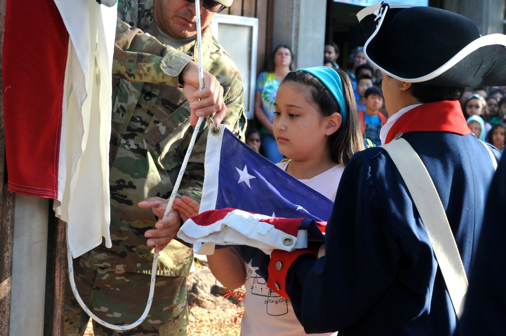 63rd RSC conducts flag raising ceremony