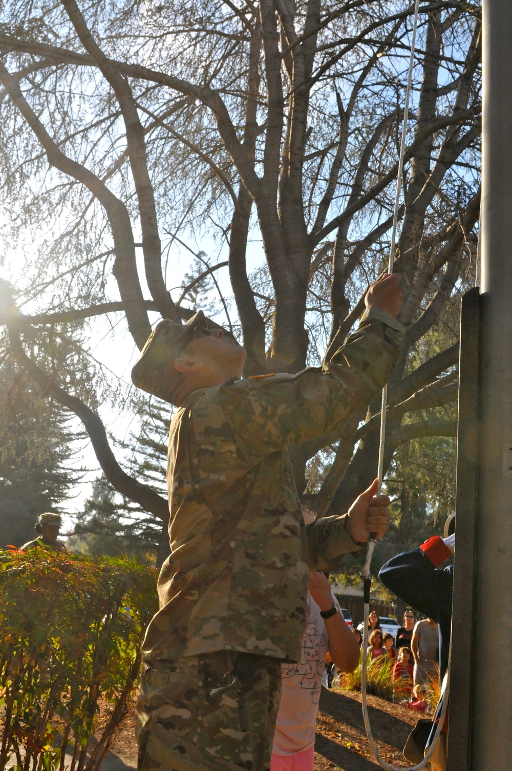 63rd RSC conducts flag raising ceremony