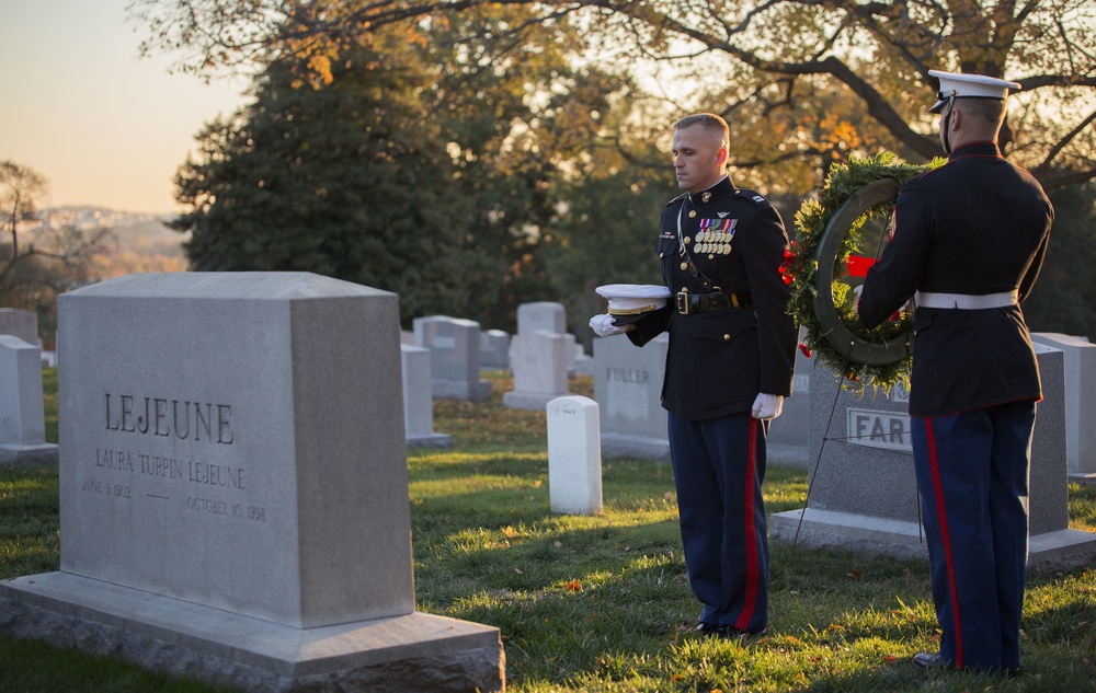 241st Birthday Arlington National Cemetery Wreath Laying Ceremony