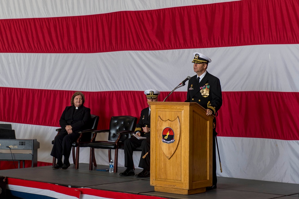 Electronic Attack Squadron 133 change of command ceremony Electronic Attack Squadron 133 change of command ceremony