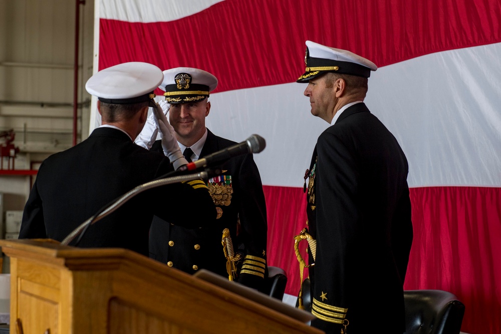 Electronic Attack Squadron 133 change of command ceremony Electronic Attack Squadron 133 change of command ceremony