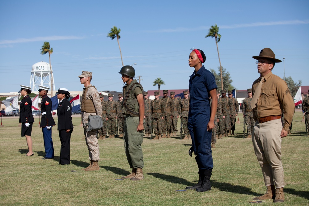 Honoring Customs, Traditions, and Heroes: MCAS Yuma holds 241st Birthday ceremony