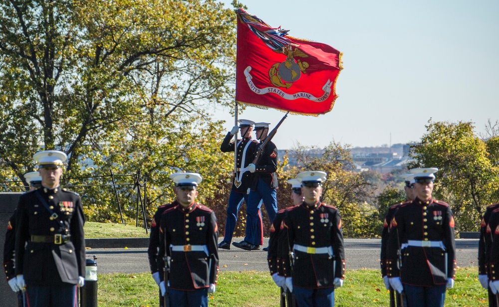 Marine Corps Birthday Wreath Laying Ceremony