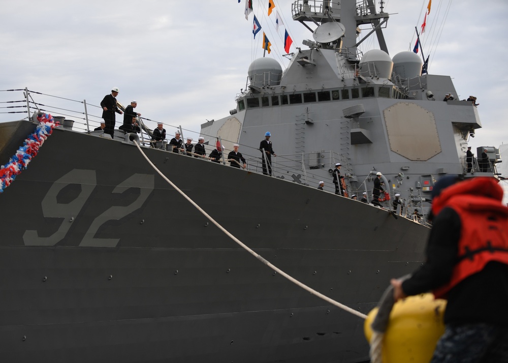 USS Momsen Returns to Homeport