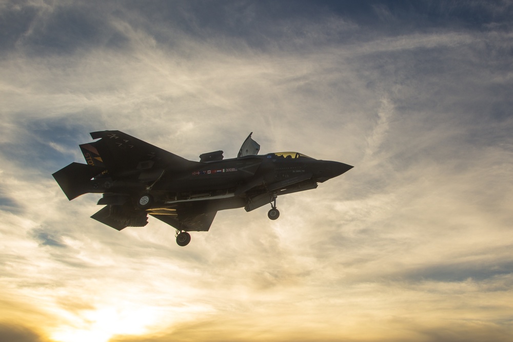F-35B Lightning II Conducts Operations Aboard USS America (LHA 6)