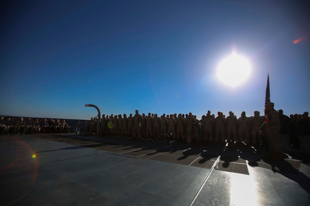 22nd MEU 241st Marine Corps' Birthday Celebration