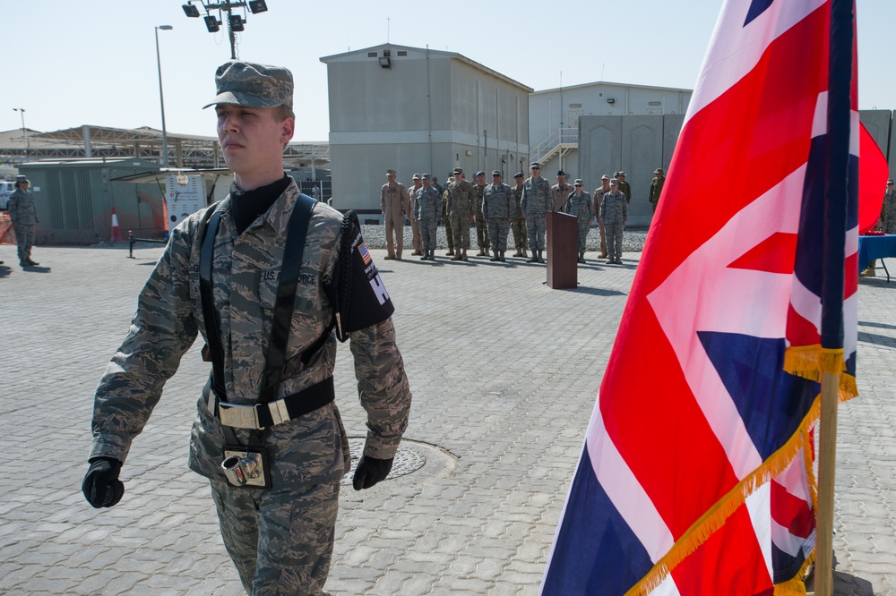 380 AEW gathers with Coalition partners to remember, honor veterans