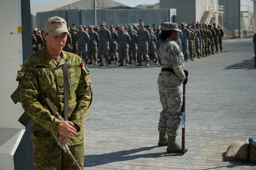 380 AEW gathers with Coalition partners to remember, honor veterans