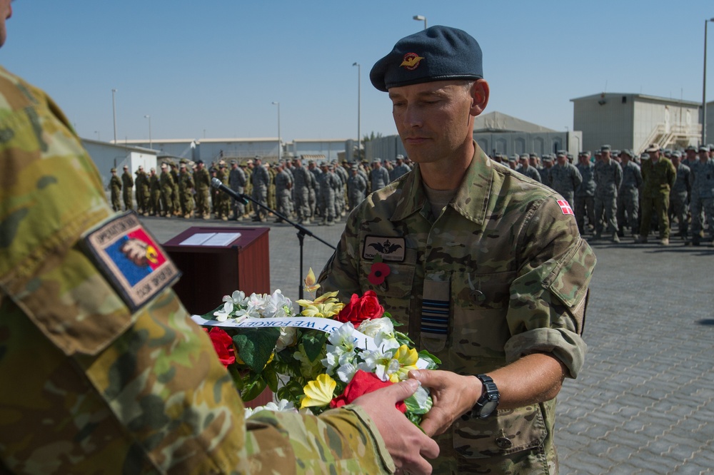380 AEW gathers with Coalition partners to remember, honor veterans