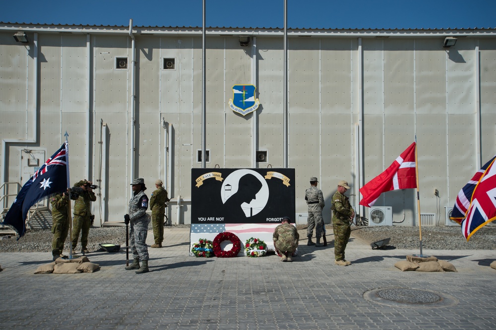 380 AEW gathers with Coalition partners to remember, honor veterans