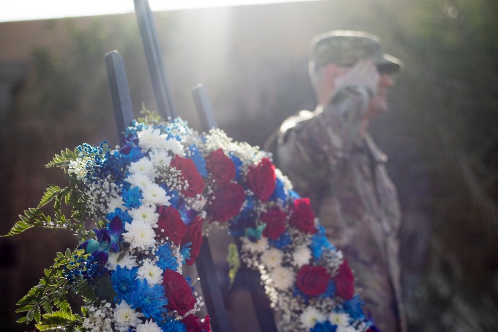 Deployed Service Members Honor Veteran’s Day