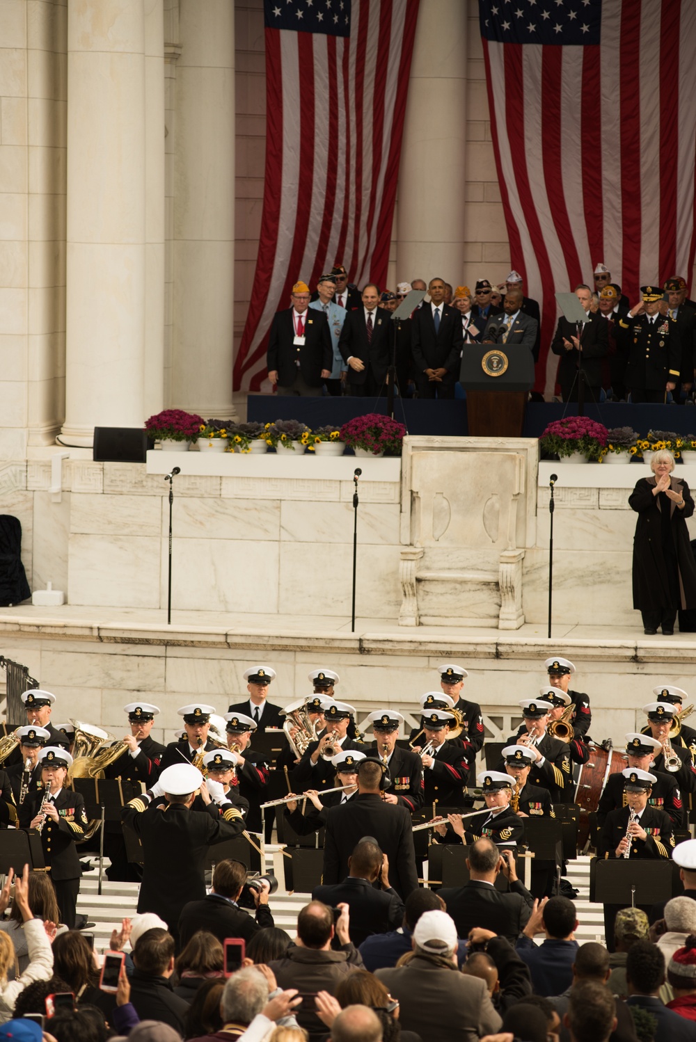 National Veterans Day Observance at ANC