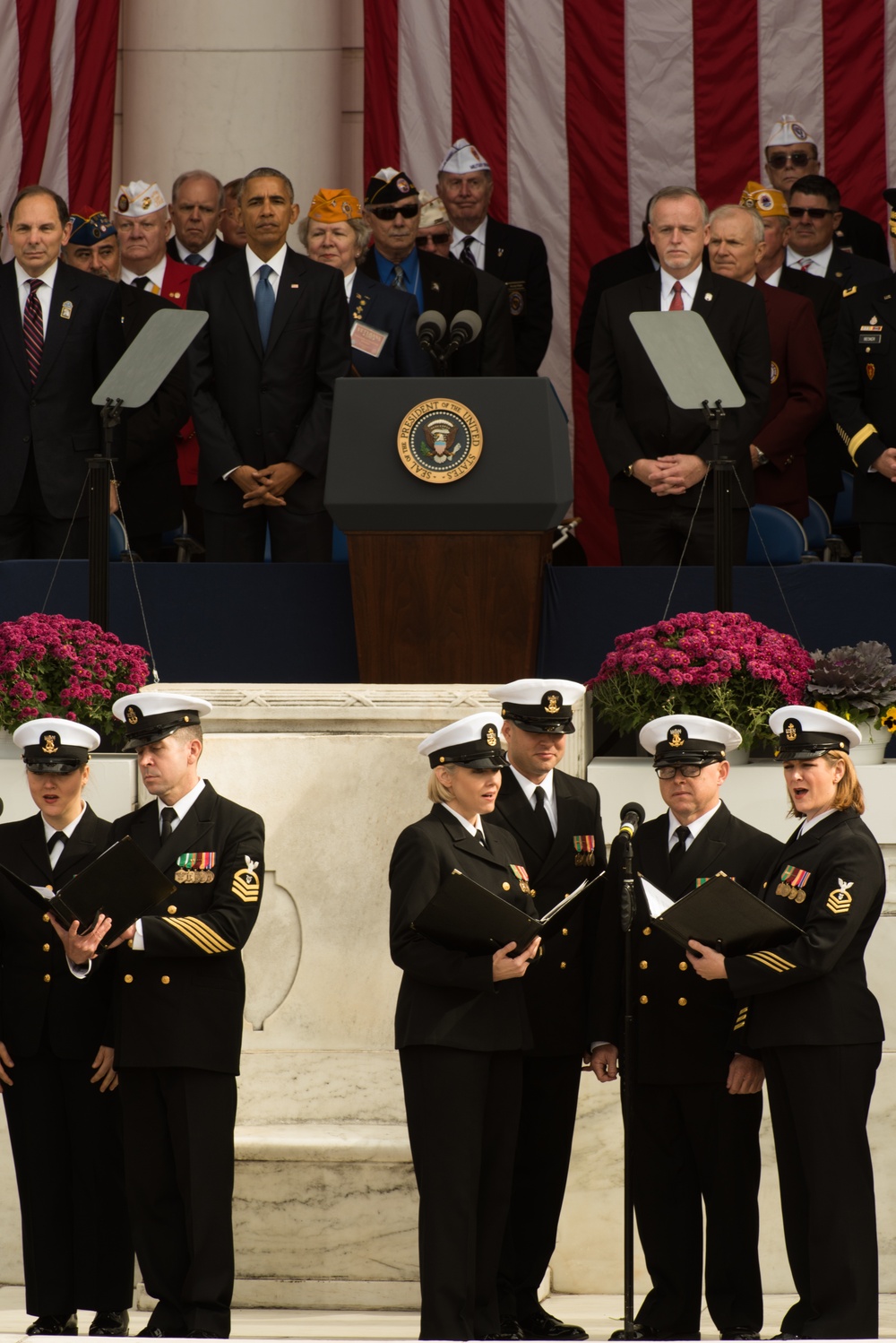 National Veterans Day Observance at ANC