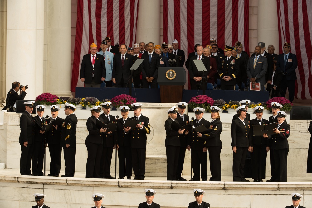 National Veterans Day Observance at ANC