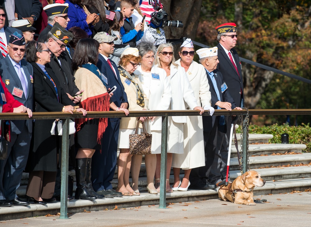 SD attends Veterans Day wreath laying ceremony