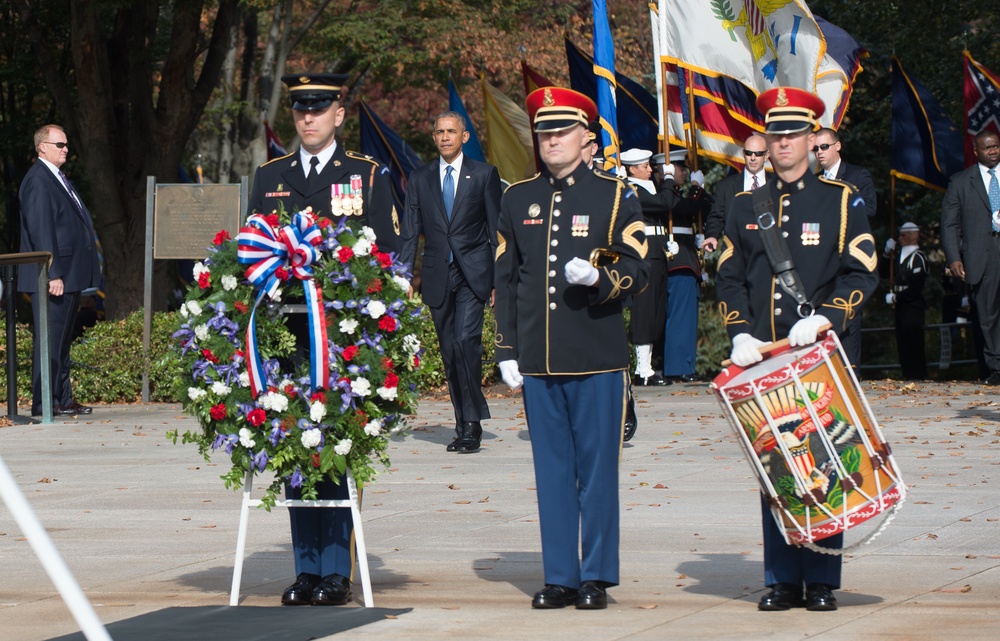 SD attends Veterans Day wreath laying ceremony