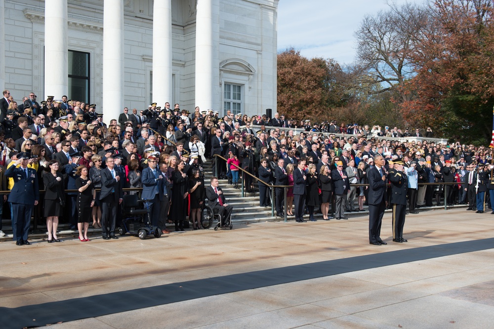 SD attends Veterans Day wreath laying ceremony