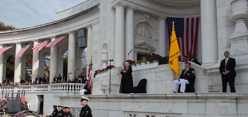 SD attends Veterans Day wreath laying ceremony