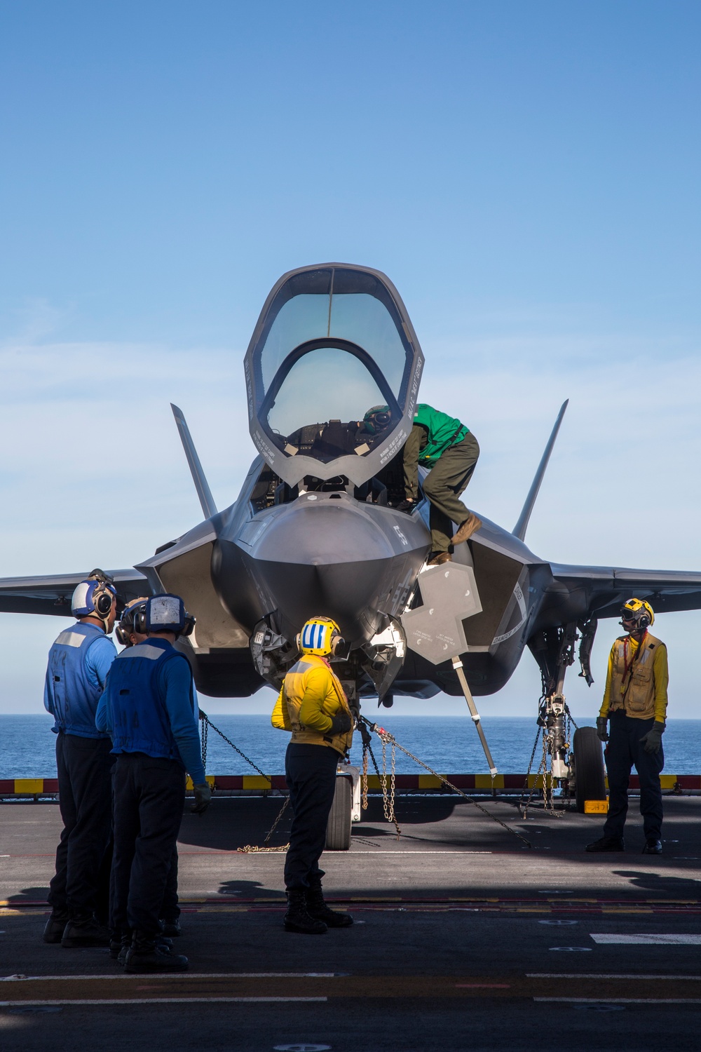 F-35B Lightning II Conducts Operations Aboard USS America (LHA 6)