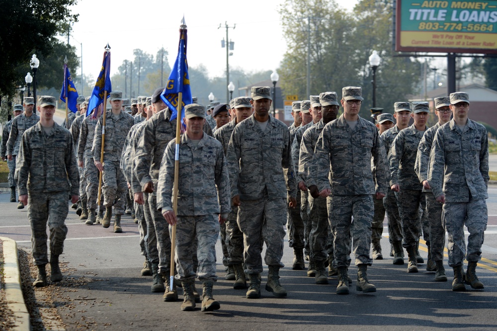 Sumter salutes veterans with parade, ceremony