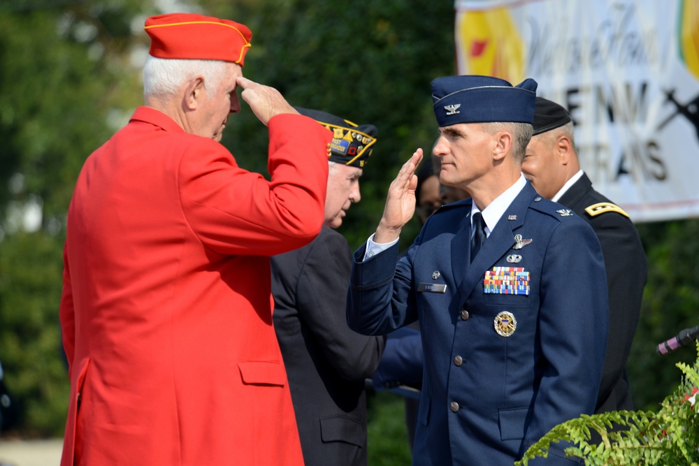 Sumter salutes veterans with parade, ceremony